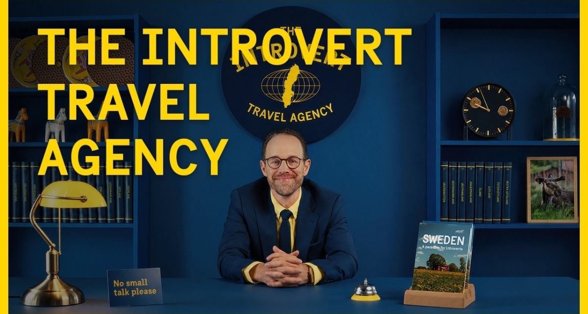 Sweden&rsquo;s tourism board blatantly courts introverts in a delightfully self-aware ad